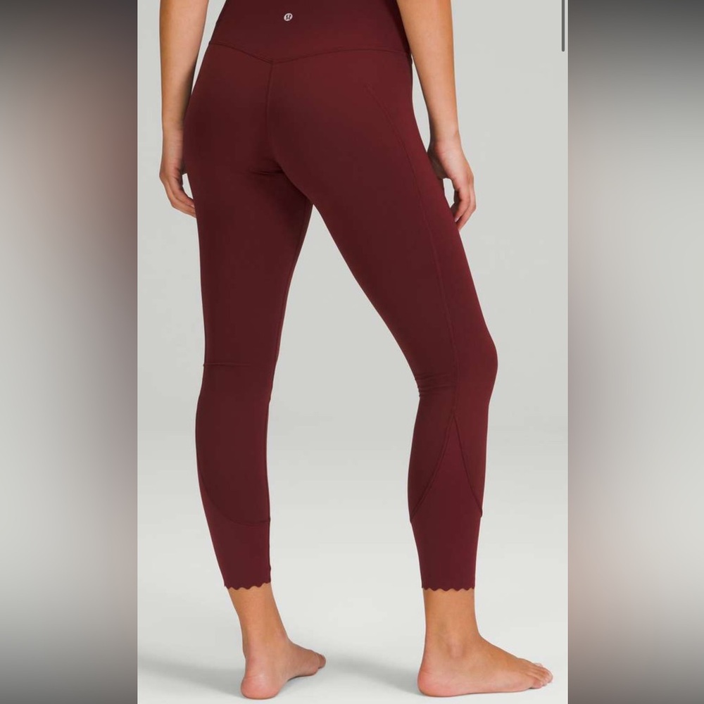 lululemon athletica Burgundy Leggings